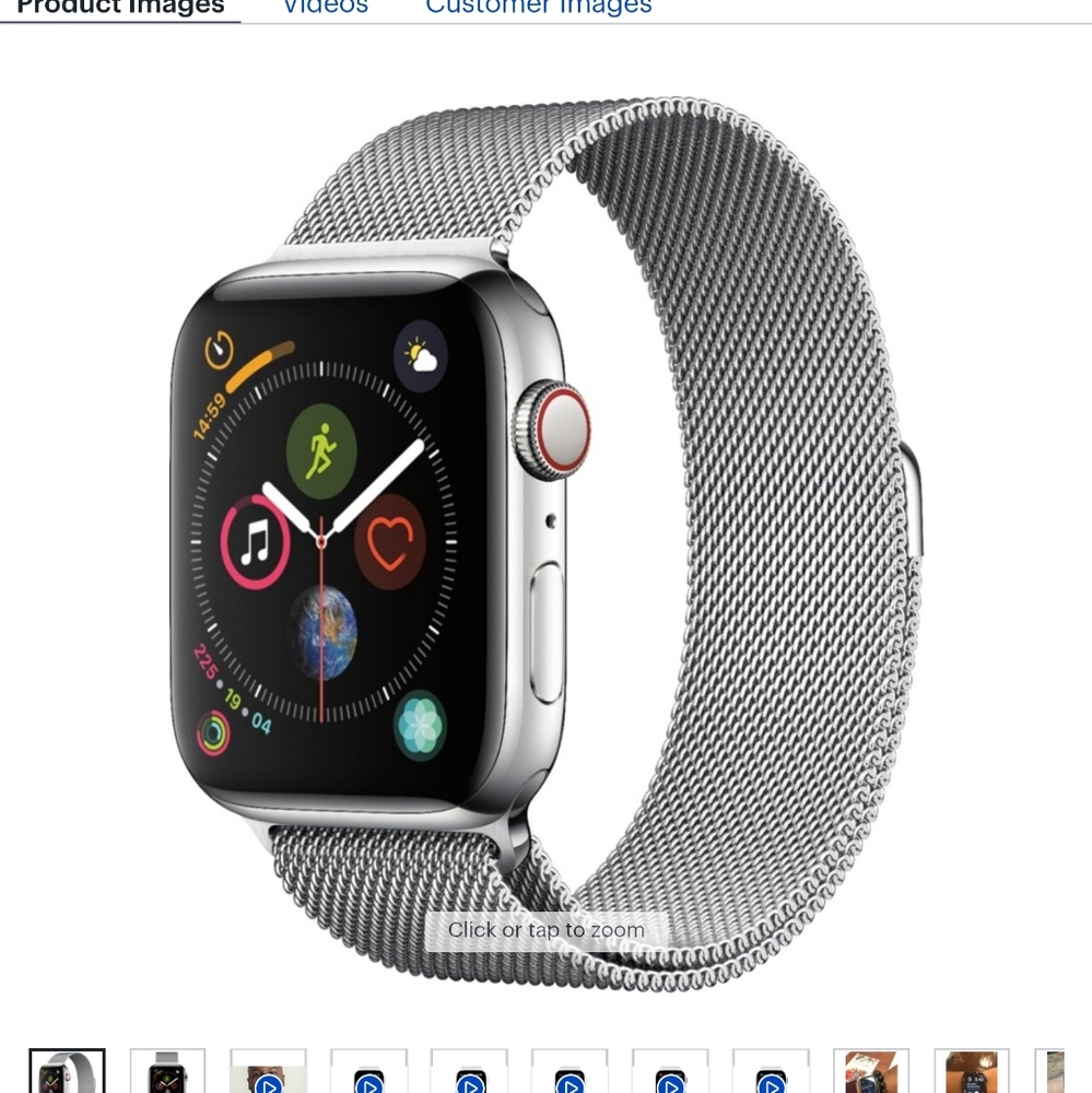 Apple Watch Series 4 Stainless Steel Option 44mm